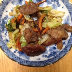 豚肉と野菜のオイスターソース炒め★